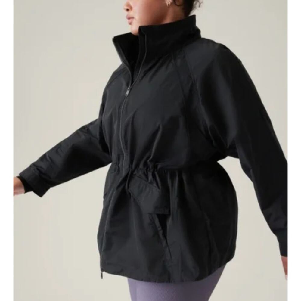 Athleta Black Utility Jacket